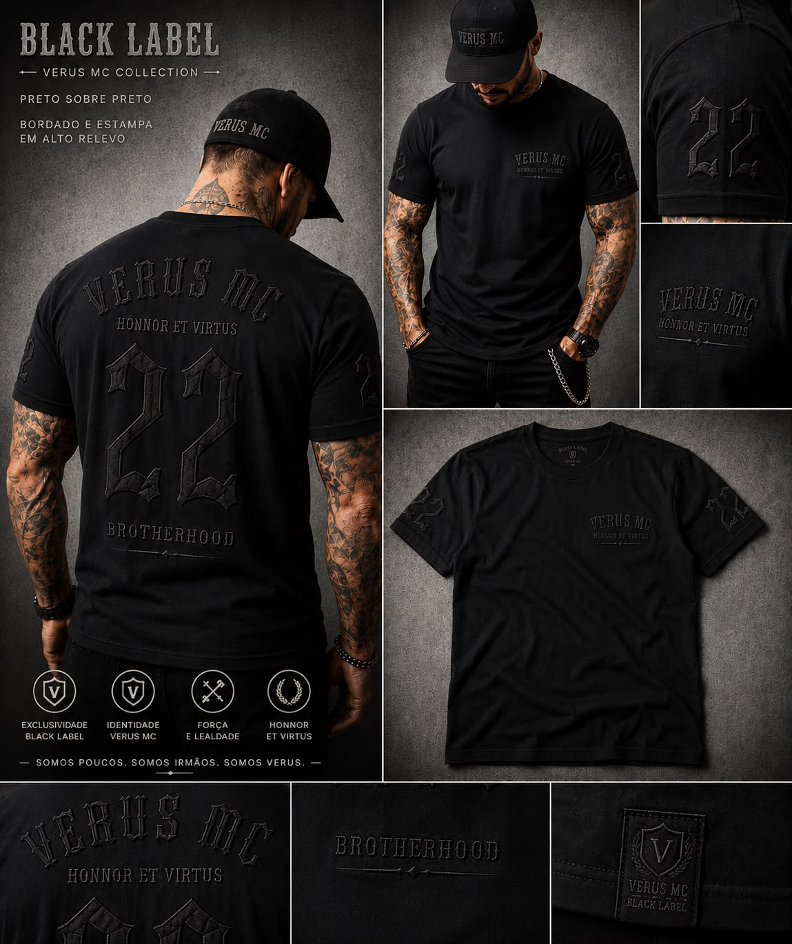 Camiseta Black Label
